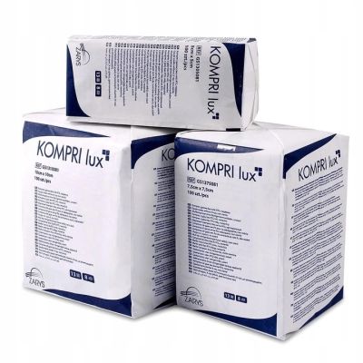 Kompresy włókninowe niejałowe 10x10 cm - 100szt. - Zarys