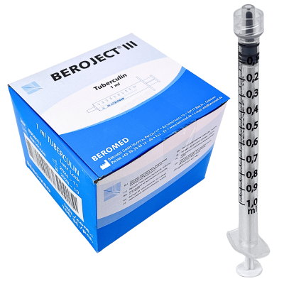 Strzykawka tuberkulinowa III Luer Lock 1 ml Beroject - 10szt. - Beroject